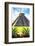 ¡Viva Mexico! Collection - El Castillo Pyramid of the Chichen Itza VI-Philippe Hugonnard-Framed Photographic Print