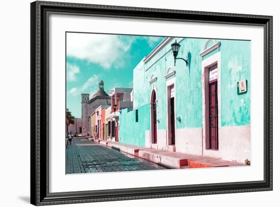 ¡Viva Mexico! Collection - Green Campeche-Philippe Hugonnard-Framed Photographic Print