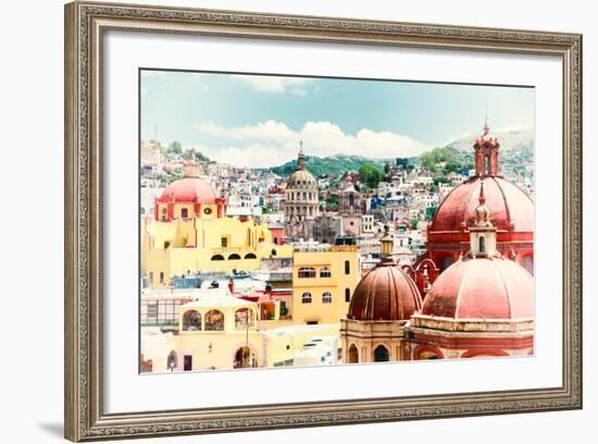 ¡Viva Mexico! Collection - Guanajuato Architecture II-Philippe Hugonnard-Framed Photographic Print