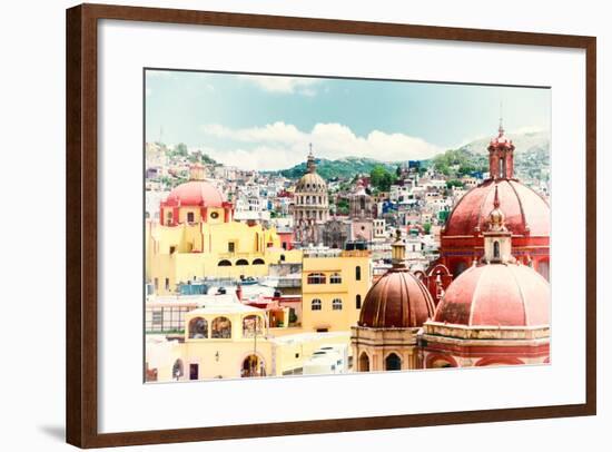 ¡Viva Mexico! Collection - Guanajuato Architecture II-Philippe Hugonnard-Framed Photographic Print