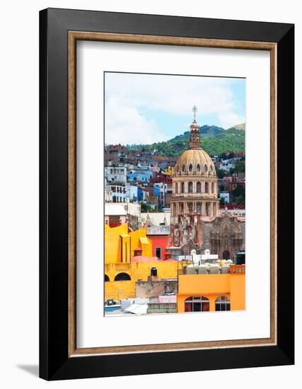 ¡Viva Mexico! Collection - Guanajuato - Church Domes II-Philippe Hugonnard-Framed Photographic Print