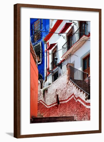 ¡Viva Mexico! Collection - Guanajuato Facade-Philippe Hugonnard-Framed Photographic Print