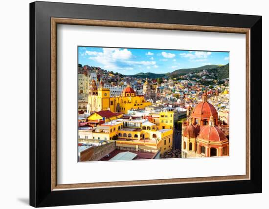 ¡Viva Mexico! Collection - Guanajuato - View of City II-Philippe Hugonnard-Framed Photographic Print