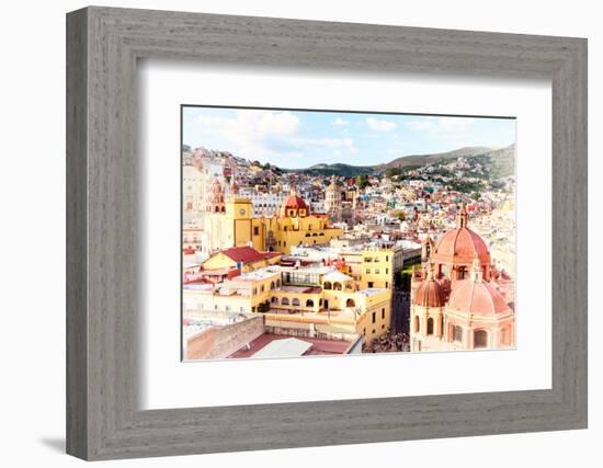 ¡Viva Mexico! Collection - Guanajuato - View of City-Philippe Hugonnard-Framed Photographic Print