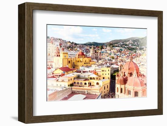 ¡Viva Mexico! Collection - Guanajuato - View of City-Philippe Hugonnard-Framed Photographic Print