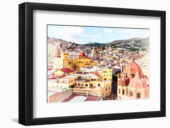 ¡Viva Mexico! Collection - Guanajuato - View of City-Philippe Hugonnard-Framed Photographic Print