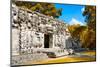 ¡Viva Mexico! Collection - Hochob Mayan Pyramids with Fall Colors - Campeche-Philippe Hugonnard-Mounted Photographic Print