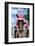 ¡Viva Mexico! Collection - Horse with a Pink Hat-Philippe Hugonnard-Framed Photographic Print