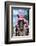 ¡Viva Mexico! Collection - Horse with a Pink Hat-Philippe Hugonnard-Framed Photographic Print