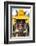 ¡Viva Mexico! Collection - Horse with a straw Hat II - Izamal Yellow City-Philippe Hugonnard-Framed Photographic Print