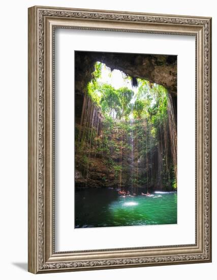 ?Viva Mexico! Collection - Ik-Kil Cenote II-Philippe Hugonnard-Framed Photographic Print