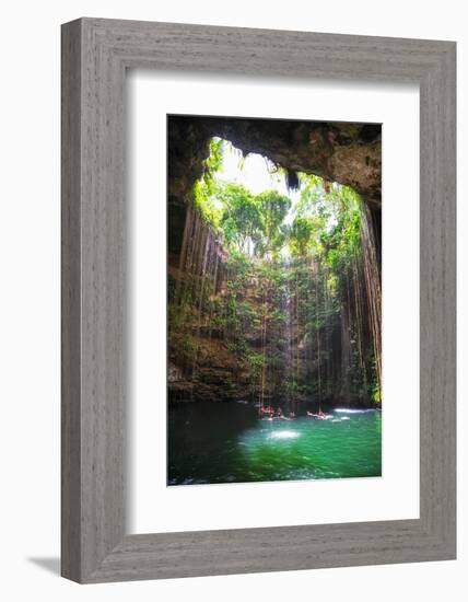 ?Viva Mexico! Collection - Ik-Kil Cenote II-Philippe Hugonnard-Framed Photographic Print