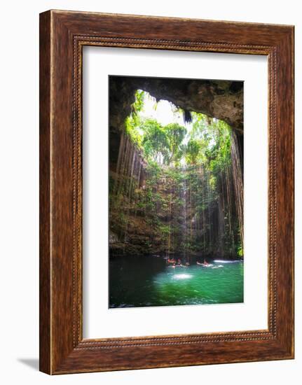 ?Viva Mexico! Collection - Ik-Kil Cenote II-Philippe Hugonnard-Framed Photographic Print