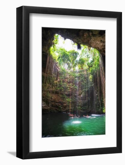 ?Viva Mexico! Collection - Ik-Kil Cenote II-Philippe Hugonnard-Framed Photographic Print