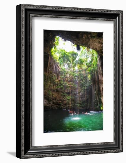 ?Viva Mexico! Collection - Ik-Kil Cenote II-Philippe Hugonnard-Framed Photographic Print