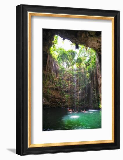 ?Viva Mexico! Collection - Ik-Kil Cenote II-Philippe Hugonnard-Framed Photographic Print