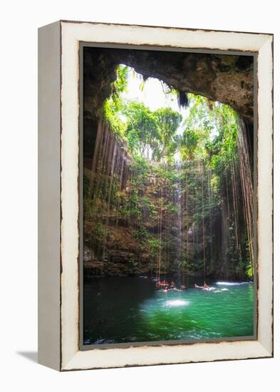 ?Viva Mexico! Collection - Ik-Kil Cenote II-Philippe Hugonnard-Framed Premier Image Canvas