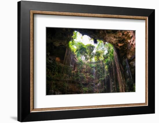 ¡Viva Mexico! Collection - Ik-Kil Cenote-Philippe Hugonnard-Framed Photographic Print