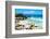 ¡Viva Mexico! Collection - Isla Mujeres Coastline II-Philippe Hugonnard-Framed Photographic Print