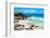 ¡Viva Mexico! Collection - Isla Mujeres Coastline II-Philippe Hugonnard-Framed Photographic Print