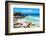 ¡Viva Mexico! Collection - Isla Mujeres Coastline II-Philippe Hugonnard-Framed Photographic Print