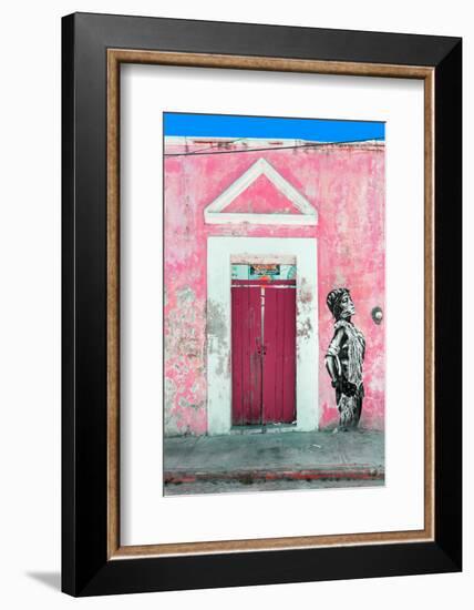 ¡Viva Mexico! Collection - Main entrance Door Closed IX-Philippe Hugonnard-Framed Photographic Print