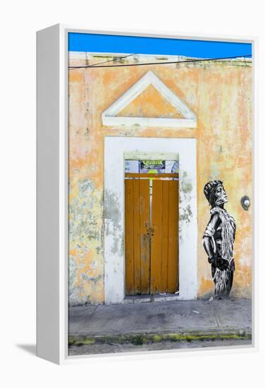 ¡Viva Mexico! Collection - Main entrance Door Closed V-Philippe Hugonnard-Framed Premier Image Canvas