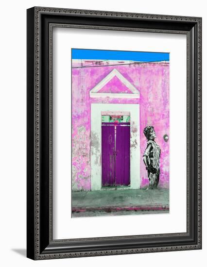 ¡Viva Mexico! Collection - Main entrance Door Closed VII-Philippe Hugonnard-Framed Photographic Print