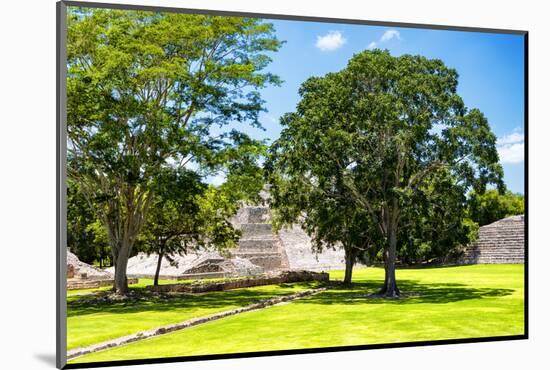 ¡Viva Mexico! Collection - Maya Archaeological Site - Edzna Campeche-Philippe Hugonnard-Mounted Photographic Print