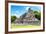 ¡Viva Mexico! Collection - Maya Archaeological Site IV - Edzna Campeche-Philippe Hugonnard-Framed Photographic Print