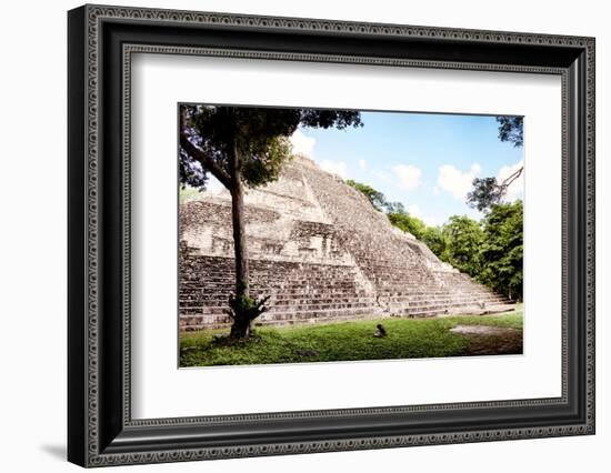 ¡Viva Mexico! Collection - Mayan Pyramid II-Philippe Hugonnard-Framed Photographic Print