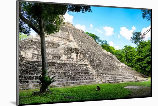 ¡Viva Mexico! Collection - Mayan Pyramid-Philippe Hugonnard-Mounted Photographic Print