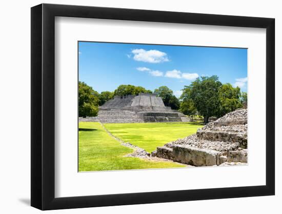 ¡Viva Mexico! Collection - Mayan Ruins - Edzna-Philippe Hugonnard-Framed Photographic Print