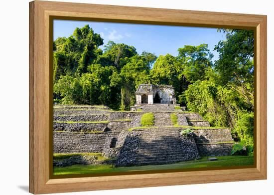 ¡Viva Mexico! Collection - Mayan Ruins in Palenque-Philippe Hugonnard-Framed Premier Image Canvas