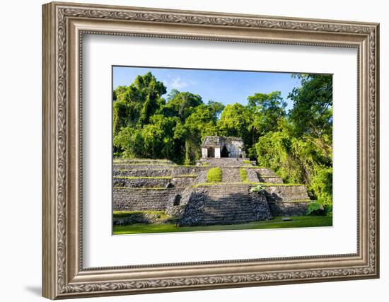 ¡Viva Mexico! Collection - Mayan Ruins in Palenque-Philippe Hugonnard-Framed Photographic Print