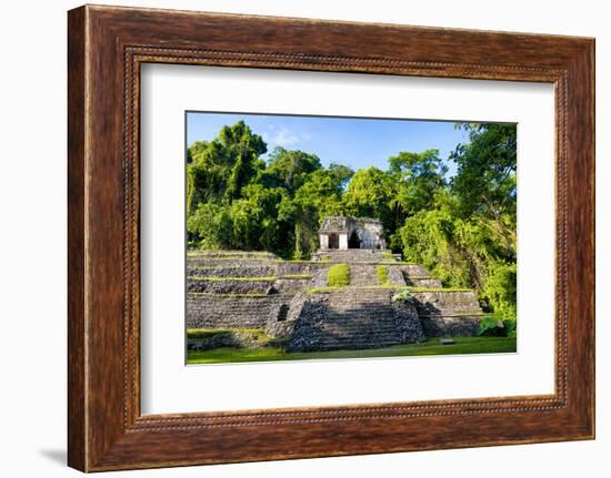 ¡Viva Mexico! Collection - Mayan Ruins in Palenque-Philippe Hugonnard-Framed Photographic Print