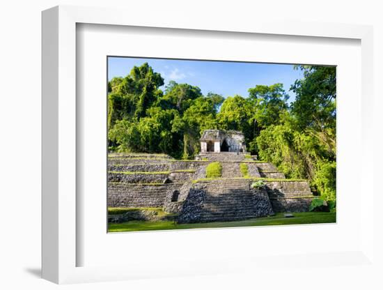 ¡Viva Mexico! Collection - Mayan Ruins in Palenque-Philippe Hugonnard-Framed Photographic Print