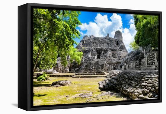 ¡Viva Mexico! Collection - Mayan Ruins-Philippe Hugonnard-Framed Premier Image Canvas