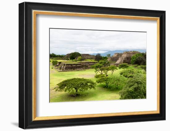 ¡Viva Mexico! Collection - Mayan Temple of Monte Alban-Philippe Hugonnard-Framed Photographic Print