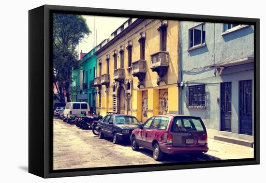 ¡Viva Mexico! Collection - Mexico City Architecture-Philippe Hugonnard-Framed Premier Image Canvas