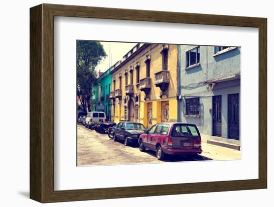 ¡Viva Mexico! Collection - Mexico City Architecture-Philippe Hugonnard-Framed Photographic Print