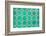 ¡Viva Mexico! Collection - Mosaics Green Bricks-Philippe Hugonnard-Framed Photographic Print