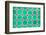 ¡Viva Mexico! Collection - Mosaics Green Bricks-Philippe Hugonnard-Framed Photographic Print