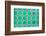 ¡Viva Mexico! Collection - Mosaics Green Bricks-Philippe Hugonnard-Framed Photographic Print