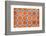 ¡Viva Mexico! Collection - Mosaics Orange Bricks-Philippe Hugonnard-Framed Photographic Print