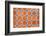 ¡Viva Mexico! Collection - Mosaics Orange Bricks-Philippe Hugonnard-Framed Photographic Print