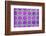 ¡Viva Mexico! Collection - Mosaics Purple Bricks-Philippe Hugonnard-Framed Photographic Print