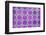 ¡Viva Mexico! Collection - Mosaics Purple Bricks-Philippe Hugonnard-Framed Photographic Print