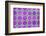 ¡Viva Mexico! Collection - Mosaics Purple Bricks-Philippe Hugonnard-Framed Photographic Print