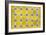 ¡Viva Mexico! Collection - Mosaics Yellow Bricks-Philippe Hugonnard-Framed Photographic Print